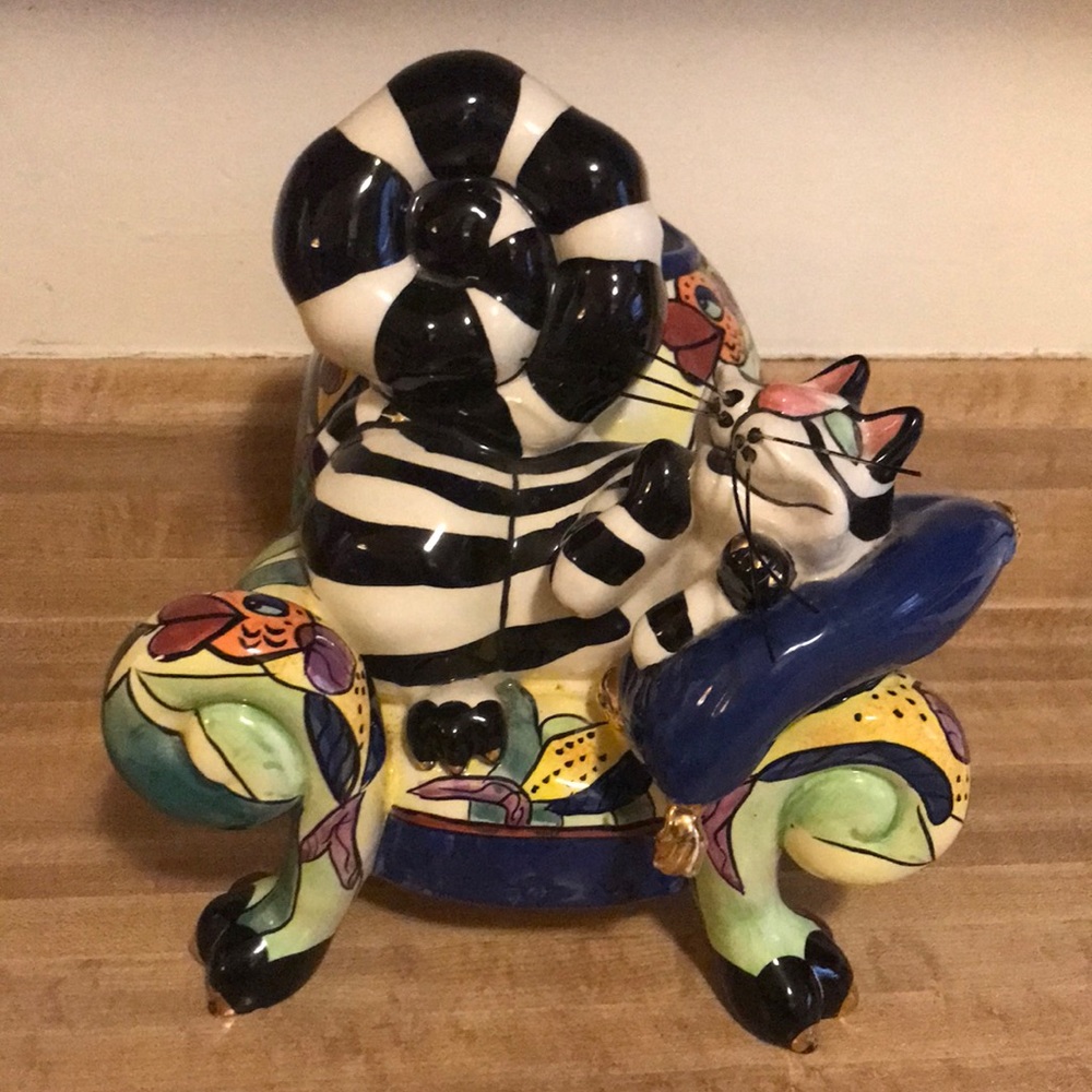 Clancy The Cat Character Collectibles Lynda Corneille Wall Hanging